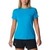 Columbia Endless Trail Running Tech Damen T-Shirt Blau