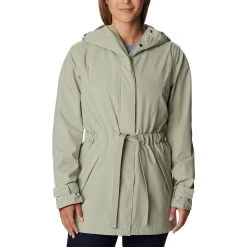 Columbia Here And There Trench II Damen Kapuzenjacke Grau