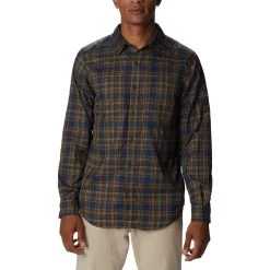 Columbia Silver Ridge Utility Lite Plaid Langarmshirt Blau/orange