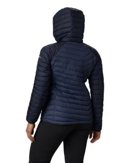 Columbia Women Blue Powder Lite Hooded Jacket -Columbia Shop d606ae3WK1499 470 4