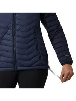 Columbia Women Blue Powder Lite Hooded Jacket -Columbia Shop d606ae3WK1499 470 5