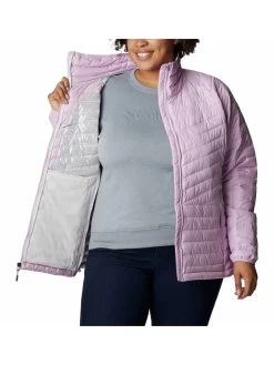 Columbia Women Purple Full Sleeve Powder Lite II Full Zip Jacket -Columbia Shop dc17834WL0762 572 4