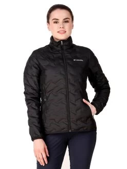 Columbia Women Black Delta Ridge Down Jacket