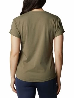Columbia Women Green Sun Trek Short Sleeve T-Shirt -Columbia Shop ee29ae3AL2968 397 4