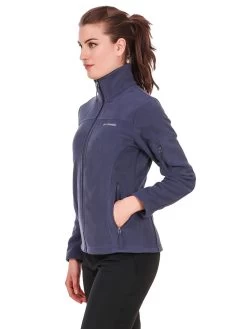 Columbia Women Purple Fast Trek Ii Jackets