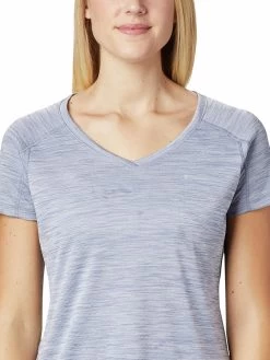 Columbia Womens Purple Polyester Short Sleeve Zero Top -Columbia Shop f3c6e04AL6914 556 5