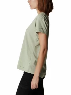 Columbia Womens Green Blended Short Sleeve Sun Trek Ss Top -Columbia Shop f3c6e04AR2968 348 3
