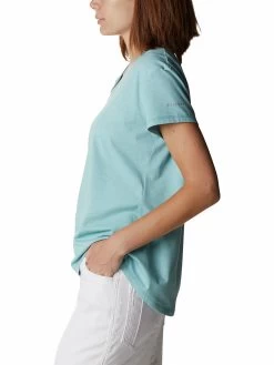 Columbia Womens Blue Blended Short Sleeve Sun Trek Ss Top -Columbia Shop f3c6e04AR2968 363 3