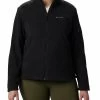 Columbia Women Black Full Sleeve Fast Trek II Jacket -Columbia Shop f582834ER6081 010 1