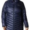 Columbia Women Blue Full Sleeve Joy Peak Mid Jacket