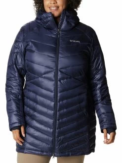 Columbia Women Blue Full Sleeve Joy Peak Mid Jacket