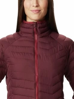 Columbia Women Maroon Powder Lite Jacket -Columbia Shop f90cae3WK1498 671 2