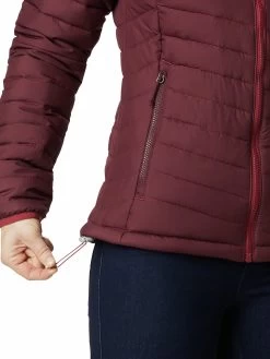 Columbia Women Maroon Powder Lite Jacket -Columbia Shop f90cae3WK1498 671 4