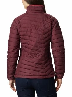 Columbia Women Maroon Powder Lite Jacket -Columbia Shop f90cae3WK1498 671 5