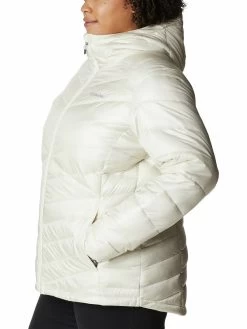 Columbia Women White Full Sleeve Joy Peak Hooded Jacket -Columbia Shop fc66834WR7102 191 4
