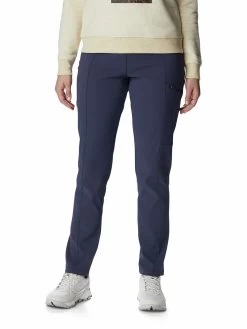 Columbia Women Blue Na Back Beauty Highrise Warm Winter Pant